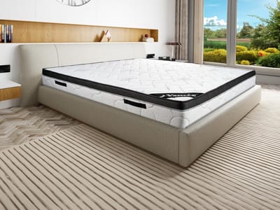 Vente-unique Matras 160 x 200 cm van schuim van 30 cm dik - SOLAK van YSMÉE L 200 cm x H 30 cm x D 160 cm