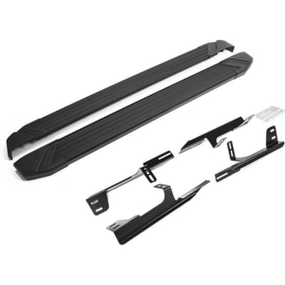 Aluminium treeplanken - JJ-AUTOMOTIVE - Honda CR-V 2012-2016 - 2 stuks - ABE-certificaat - Zwart