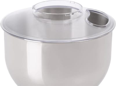 Klarstein Keukenmachine deksel - Reserveonderdeel, Accessoire, Spatscherm, hoogwaardig kunststof, zijopening Bella-serie Lucia-serie, 23 x 3,5 x 23 cm, transparant