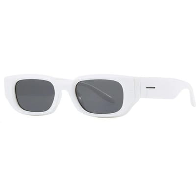 Luxe Merk Vierkante Zonnebril Voor Mannen Vrouwen Minimalistisch Designer Trend UV400 Unisex Glamour Klassieke Brillen