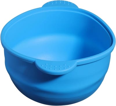 Wax Pot Silicone - Smeltbakje Liner - Ontharen Huidverzorging - Hittebestendig Non-stick - 13.5 x 11 x 7 cm - Grijs