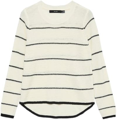 VERO MODA - VMNUEVOCHARITY LS O-NECK PULL BOO ENT - Dames - Gebreide truien