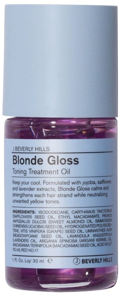 J Beverly Hills - Blonde Gloss Toning Treatment Oil
