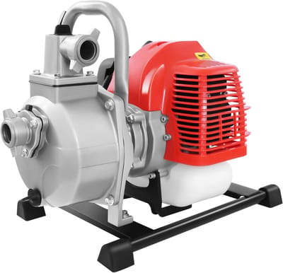 Benzine Waterpomp - Motorpomp Tuin - Irrigatie Landbouw - 425 cc Motor - 1 Inch - Zwart