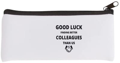 Akyol - good luck finding better colleagues than us Etui - Collega - cadeau collega - cadeau - bedankt cadeau collega - 20 bij 9 cm