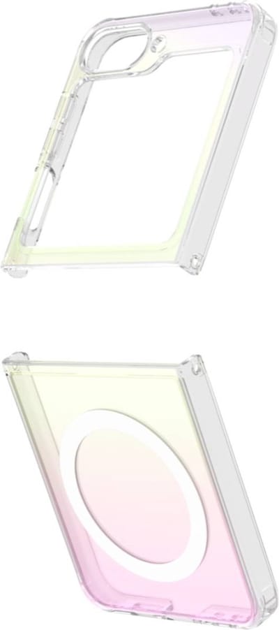 Bigben Connected, Hoesje geschikt voor Samsung Galaxy Z Flip 6 - MagSafe, Transparant