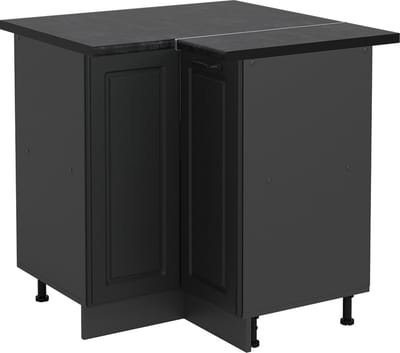 Vicco R-Line Hoekkast – 75.6 cm, WB Antraciet Antraciet landhuis