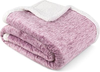 Zachte en Warme Sherpa Deken voor Bank - Dubbelzijdige Stof, Decoratieve Thuisaccessoires, Perfect voor Mannen en Vrouwen, 50 x 60