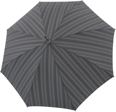 Doppler Manufaktur Diplomat Stok paraplu 91 cm - 107cm Diameter - grau karop