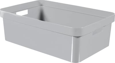 Curver Infinity Box - 30 liter - kunststof - grijs