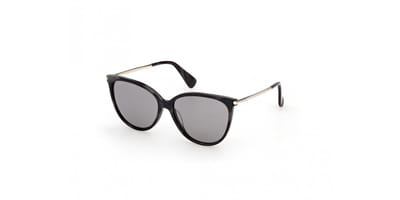 Maxmara MM0201 Black horn 57/15/145 WOMAN Zonnebrillen