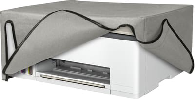 kwmobile hoes geschikt voor HP Smart Tank 7005 / Smart Tank 5000 - Beschermhoes voor printer - Stofhoes in lichtgrijs