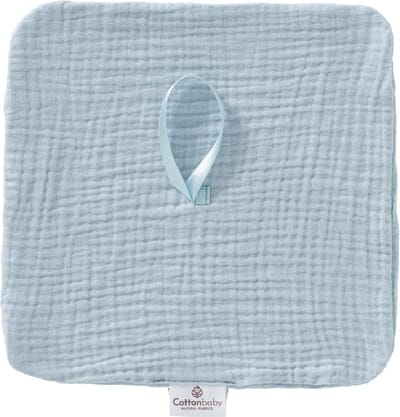 Cottonbaby Soft Speendoekje - Ijsblauw