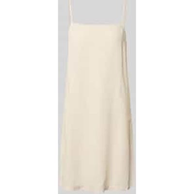 Pieces midi-jurk PCPIA BANDJES LINNENMIX