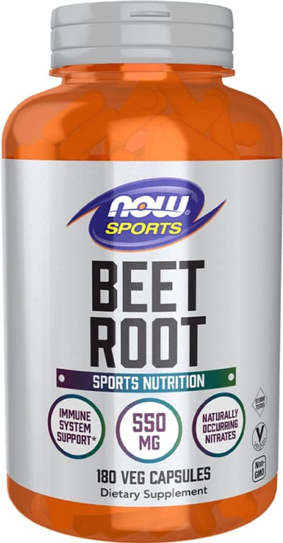 Now Foods Beet Root 550mg (180 vcaps) Unflavoured - Vitaminen, mineralen & gezondheid - Kruiden