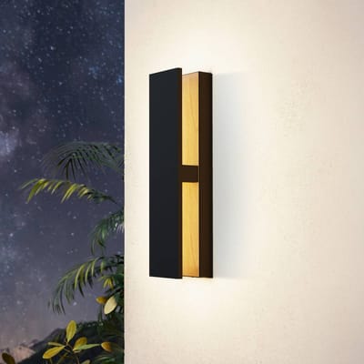 EGLO Costorio LED buitenwandlamp, indirect, zwart