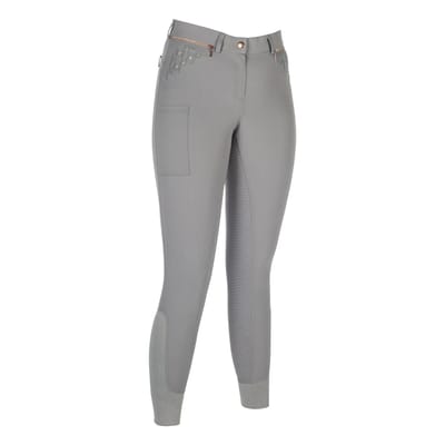 Damesbroek met volledige grip HKM Rosegold Sparkle