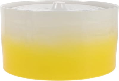 Keramische Drinkfontein - Automatische Waterdispenser - Katten Hydrateren - Met Verwarmingssysteem - 18 x 18 x 9.5 cm - Multi
