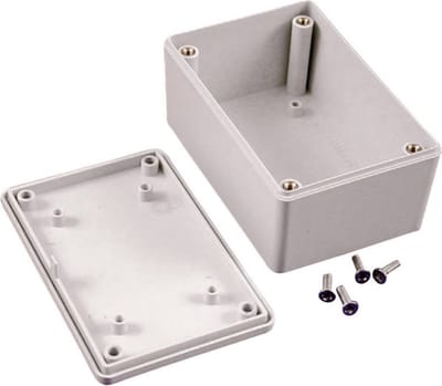 Hammond Electronics 1591XXEBK – Universele behuizing – 193 x 113 x 62 mm – ABS – Zwart