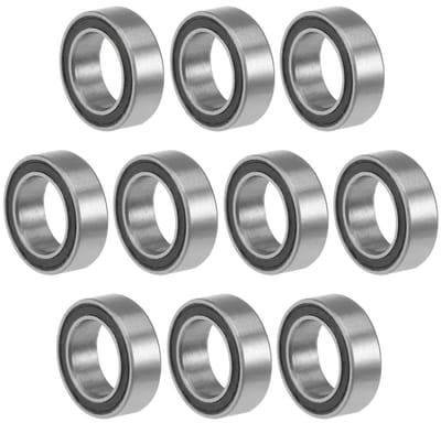 Allecto - Kogellagers - Dubbelzijdig Sealed - 5mm x 8mm x 2.5mm - 10 Stuks - Rubber - Hoogwaardige kwaliteit - Geschikt voor diverse toepassingen -...