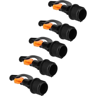 5 STKS G1 2 Binnendraad Roterende Sproeikop Nevelsproeikop voor Tuinirrigatie Accessoires black