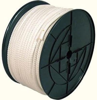 Kabelspoel Touw - Tovertouw Magie - Goocheltrucs Uitvoeren - Binnenkant Hol - 100 Meter 12mm - Wit