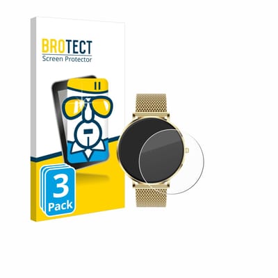 BROTECT - Glas Screenprotector voor Mivora Eleganza PRO 1.32" - Gehard Beschermglas 9H 3 Stuks