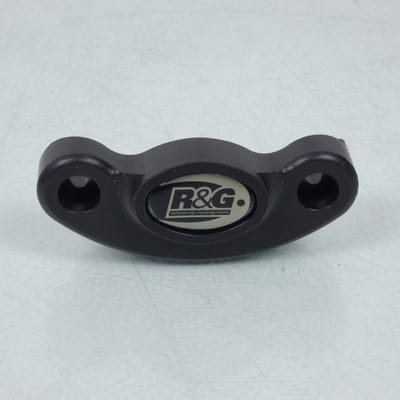Tampon pare carter Slider droit R&G pour moto Suzuki 600 GSR 2006 à 2010 Noir