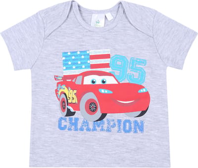 Grijs baby t-shirt Bliksem McQueen Disney
