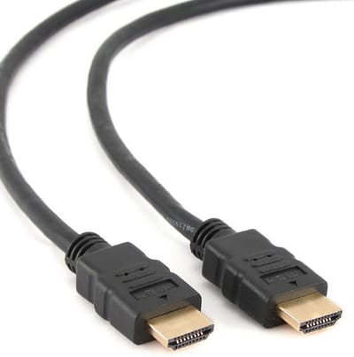 HDMI Kabel 1 Meter - HDMI-kabels 1080p HD Kwaliteit HDMI naar HDMI Kabel 4K - Zwart