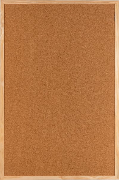 Prikbord - Henzo - 60x90 cm - Naturel - Horizontaal en verticaal op te hangen