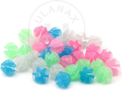 Ulanax® | 36 glow in the dark fiets spaakkralen - Perfect voor kinderfietsen - Kleurrijke - Spaakaccessoires voor kinderen |