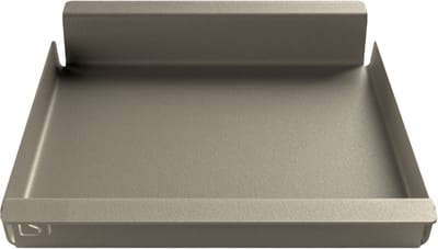 Steellish Dienblad Vierkant - Tray - Aluminium - Taupe - 34 × 28 × 5cm