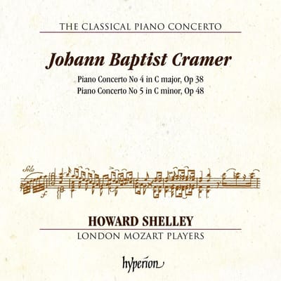 Howard Shelley, London Mozart Players - Cramer: Piano Concertos Nos 4 & 5 (CD)