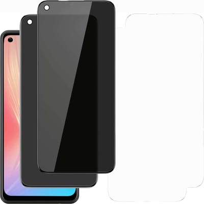 Screenprotector Geschikt voor Samsung Galaxy A21s Privacy Screenprotector 2Pack - Privacy Screenprotector Geschikt voor Samsung Galaxy A21s - Privacy Glas A21s - Privacy Screenprotector Geschikt voor Samsung Galaxy A21s - P