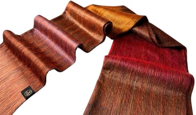 Alpaca D'Luxe Sjaal - Sustainable - Oranje - Hypoallergeen - Bruin - Scarf - Handgemaakt met alpacawol - Luxe cadeau - Zacht en van Kwaliteit - Comfortabel - Multicolor - Shawls - Duurzaam - Sjaals Dames - Sjaals Heren - Hoogwaardige kwaliteit
