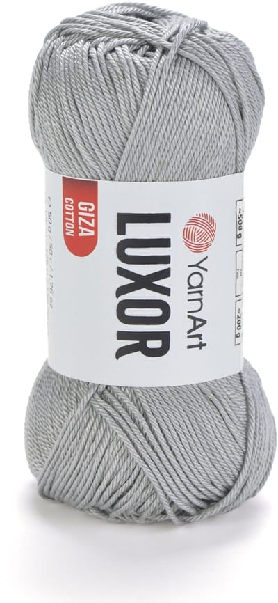 YarnArt Luxor – Gemerceriseerd Katoen Garen – 50g – ±125m – Glanzend Haakgaren – Voor Kleding & Accessoires - Kleur 1217