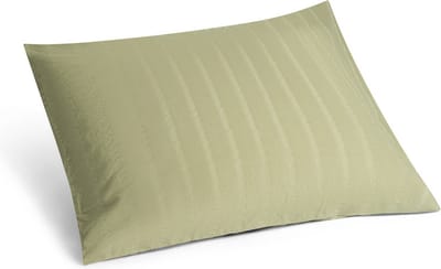 Yumeko kussensloop seersucker katoen willow groen 50x60 - Biologisch & ecologisch - 1 stuk