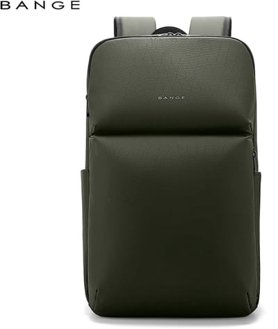 CarryQuest® - BANGE Laptop Rugzak 15.6 inch - Zakelijke Business Backpack 27L - Waterafstotende Rugtas met Laptopvak, Anti-Diefstal Vak, Trolleyband & Organizer - Groen
