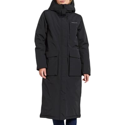 Didriksons LEYA WNS PARKA L 4 Dames Outdoorjas - Black