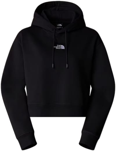 The North Face Dames Essentials Gewatteerde Crop Hoodie - Stijlvol & Comfortabel