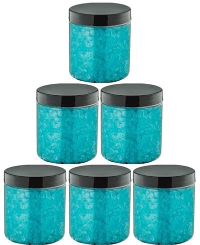 Claudius Badzout Opium - 300 gram - Pot met zwarte deksel - set van 6 stuks