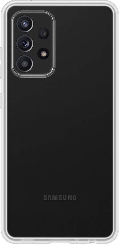 Hoes - Geschikt voor Samsung Galaxy A52s 5G - Sterk & Shockproof - Hoesje Cover - Siliconen Case - Transparant