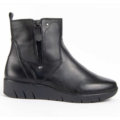Botín Casual De Piel Para Mujer.  Purapiel  Botilina3  99469 37 zwart