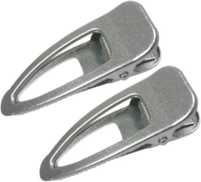Haarsoires Haarspeld Duckklemmen 6cm – Open Vorm – Zilver – Set van 2 - Haarclip - Haarklem - Makkelijk in Gebruik - Sterke Haarclip voor Styling & Dagelijks Gebruik - Hair Clip - Decoratieve Haaraccessoire