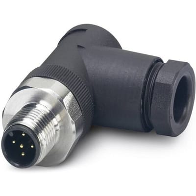Phoenix Contact 1553239 Sensor/actuator connector, niet geassembleerd M12 Aantal polen (sensoren): 5 Stekker, haaks 1 stuk(s)