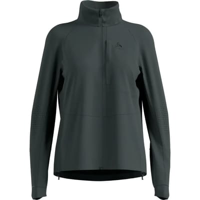 Odlo Zeroweight Pro Warm Reflective Hardloopjas Dames-Olijf