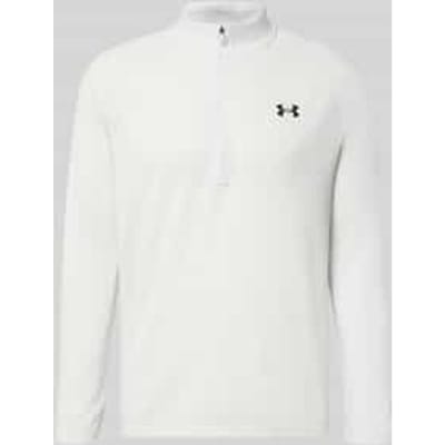 Under Armour Tech Textured Sweatshirt Met Halve Rits Wit XL / Regular Man
