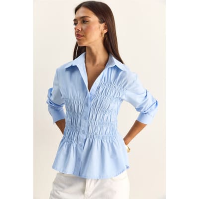 Regulier Fit Shirt met Knopen Sluiting