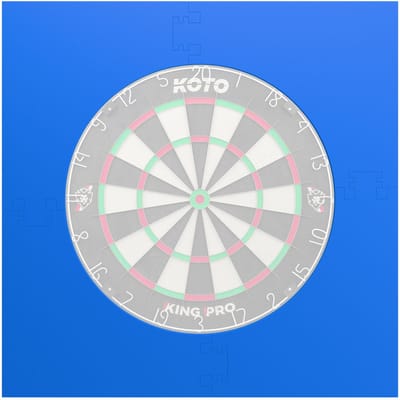 KOTO – 4PCS. Dart Surround Blauw - Vierkant - Dartbord Surround Ring - EVA - Economisch & Duurzaam - Beschermd Muren & Dartpunten